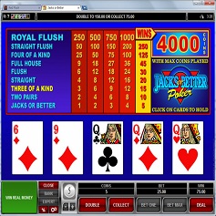 Video Poker Spiele online